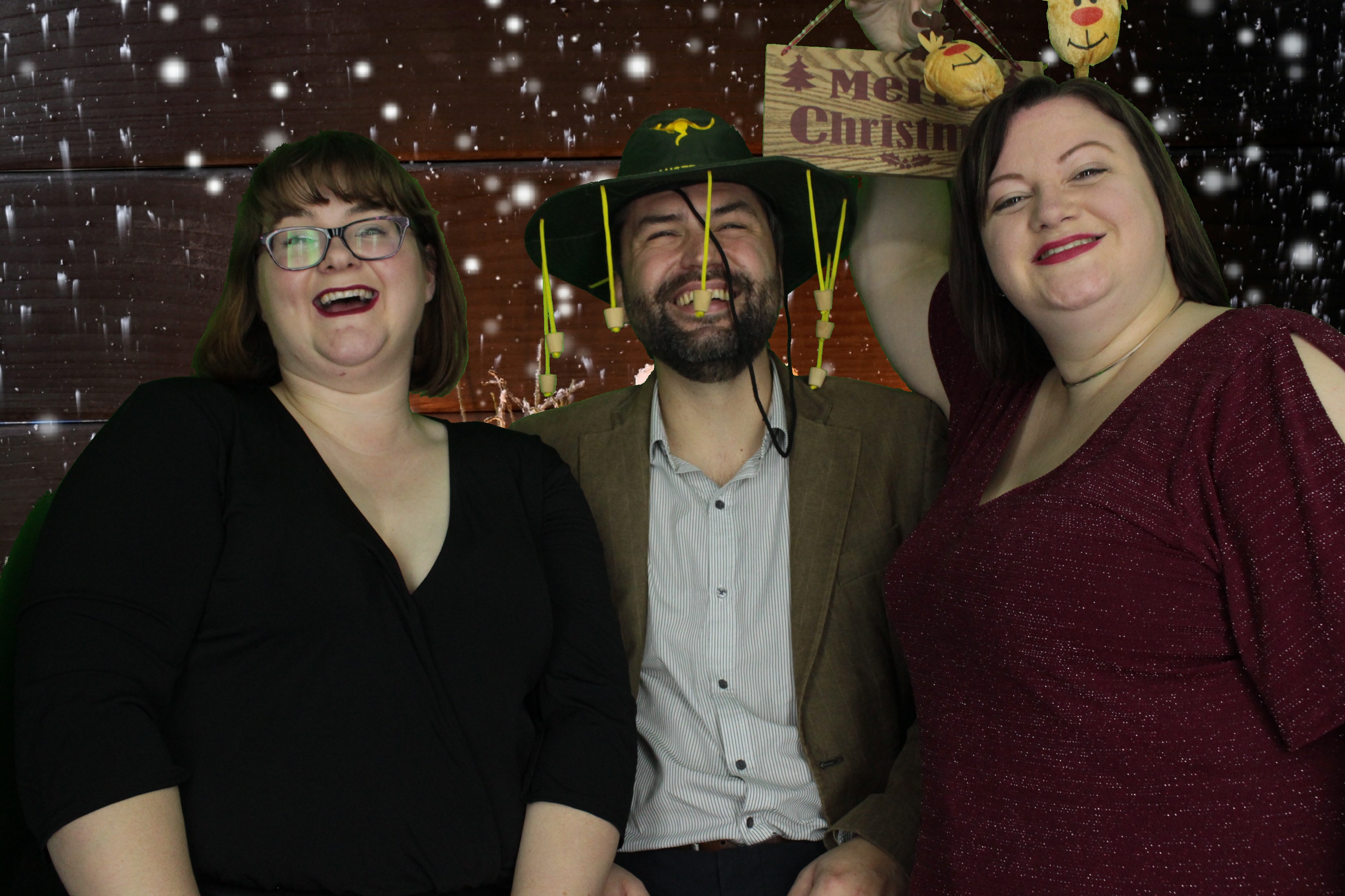 One Line Christmas Party | View more photos from the event at gallery.myphotoboothexperience.co.uk/u/MyPhotoBoothExperienceLtd/One-Line-Christmas-Party